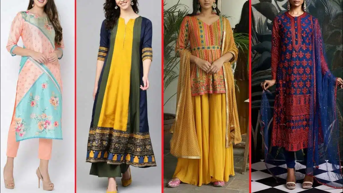 Royal Look on Karwa Chauth Try These Multi Colour Suit Designs!