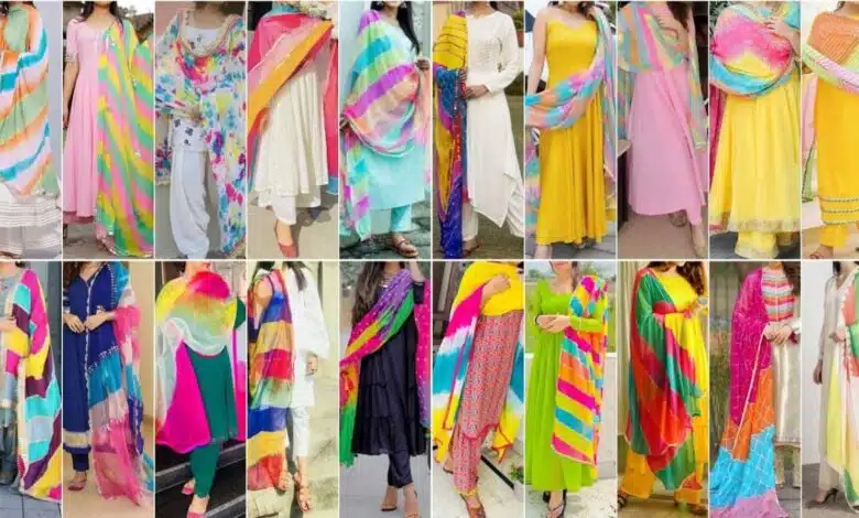 Royal Look on Karwa Chauth Try These Multi Colour Suit Designs!