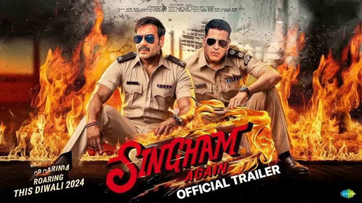 Singam fir se Ranveer, Tiger, Ajay's explosive police anthem!