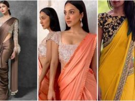 Stunning Heavy Work Blouses for Plane Sarees!