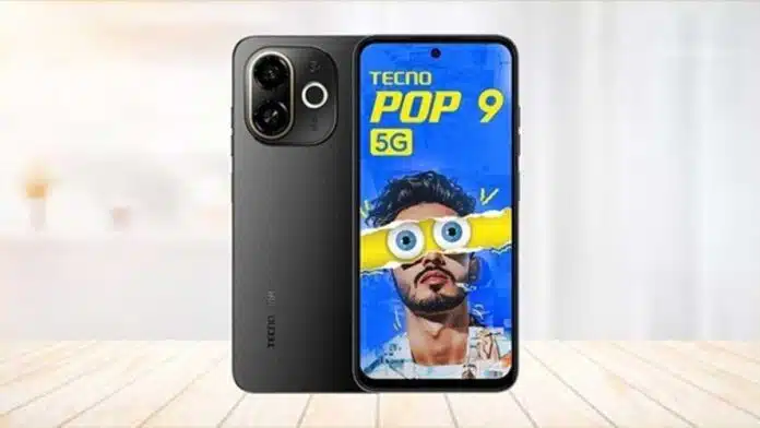 TECNO POP 9 5G launch with 48MP Sony AI camera