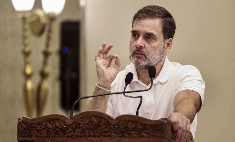 Terrorist allegations on Rahul Gandhi, uproar from Delhi to Jaipur