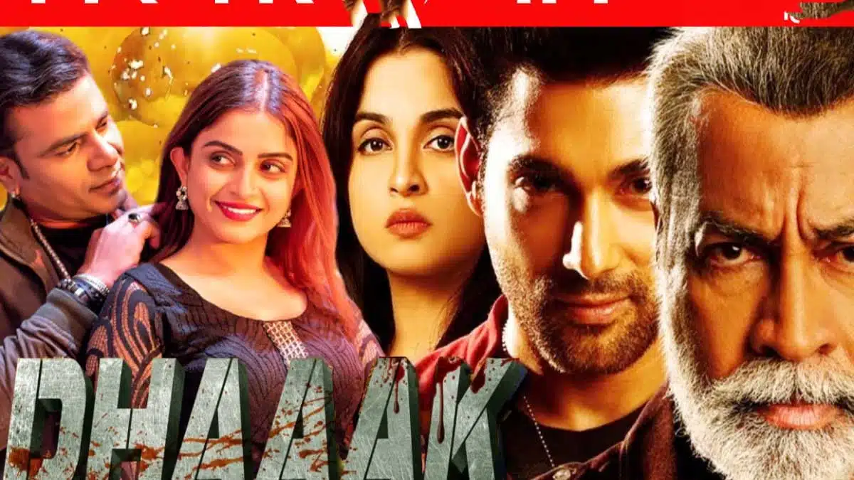 The movie 'Dhaak' is full of action and adventure and is worth watching.