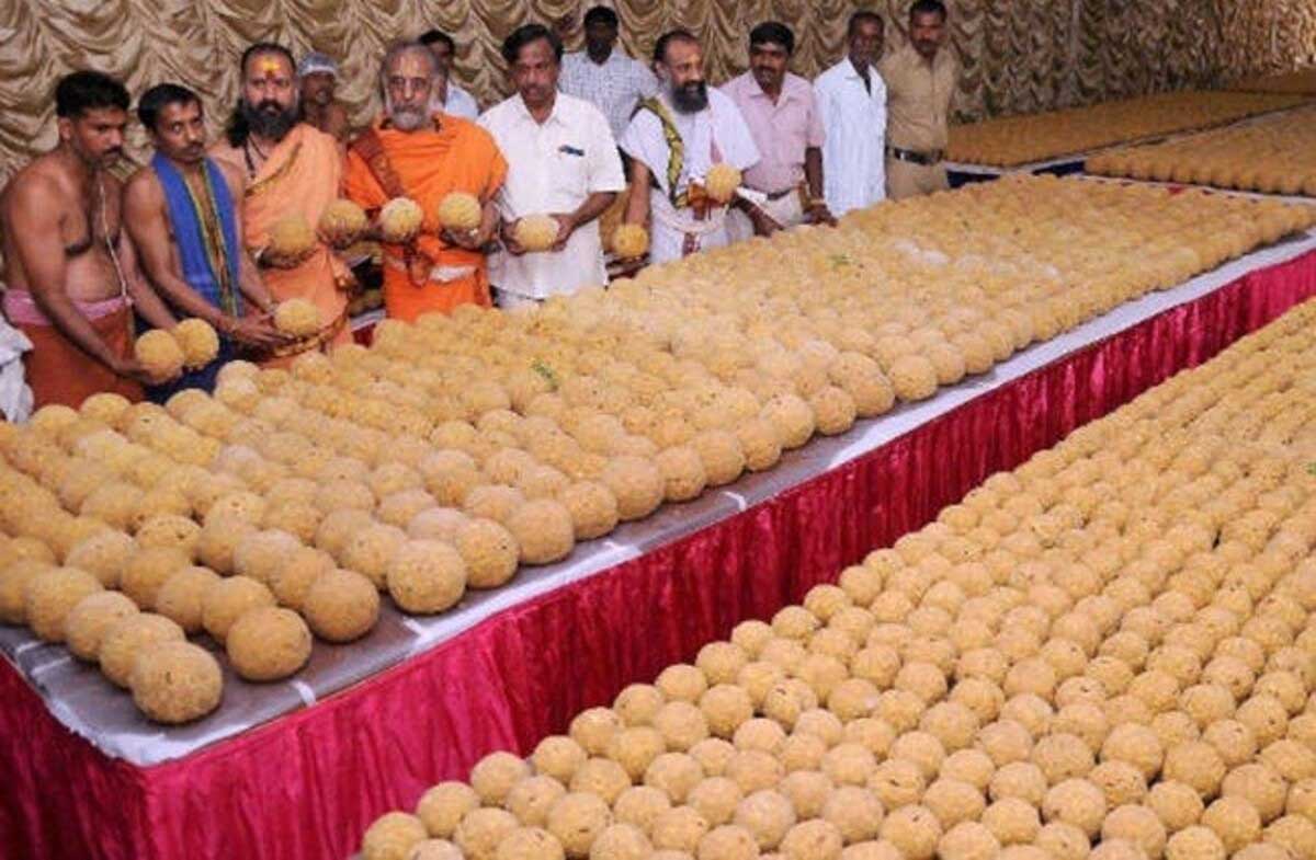 There is no impact on the sale of Tirupati Prasadam