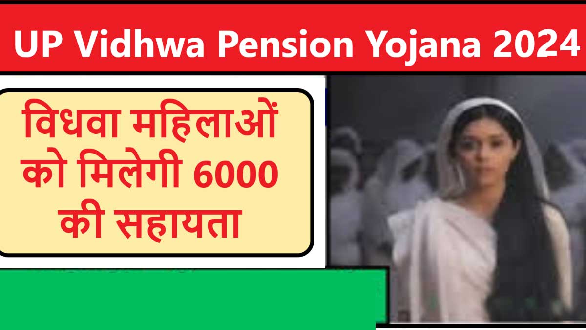 UP Vidhwa Pension Yojana 2024: You will get assistance of ₹ 500 to ₹ 6000 every month!