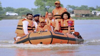 Uttar Pradesh CM Yogi Adityanath directed officials to carry out relief work in flood affected areas
