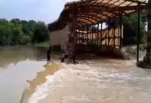 Uttar Pradesh Moradabad railway underpass submerged due to sudden rise in water level of rivers