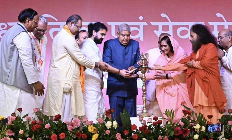 Conversion a planned conspiracy Jagdeep Dhankhar