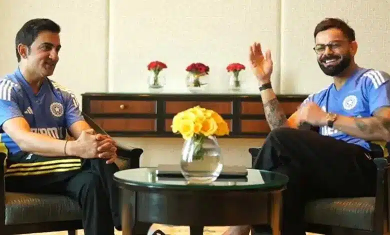 Virat Kohli and Gautam Gambhir interviewed each other