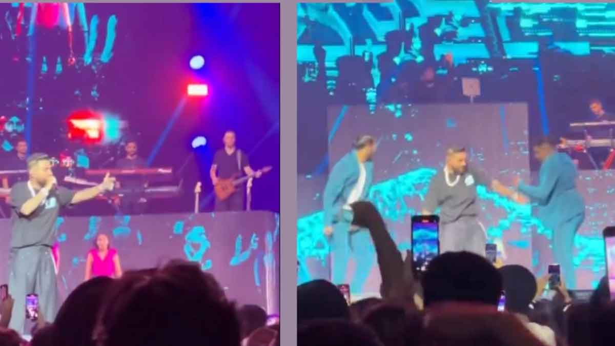 ‘Tauba Tauba’ singer Karan Aujla pauses London concert after fan hits him with shoe