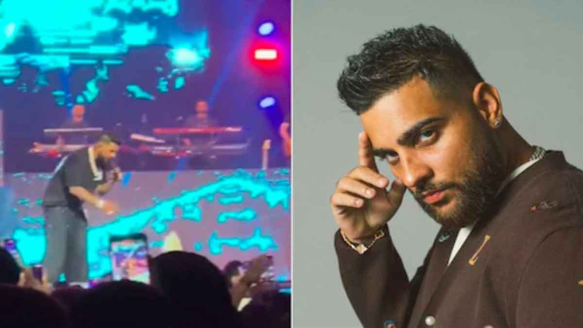 ‘Tauba Tauba’ singer Karan Aujla pauses London concert after fan hits him with shoe