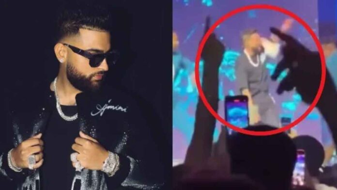 ‘Tauba Tauba’ singer Karan Aujla pauses London concert after fan hits him with shoe