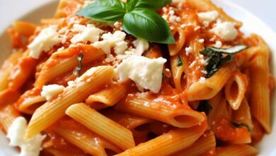A nutritious and delicious recipe of Cheesy Pasta"