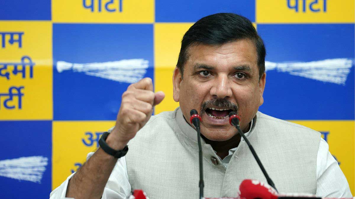 AAP leader Sanjay Singh blames Maharashtra govt for the murder of Baba Siddique