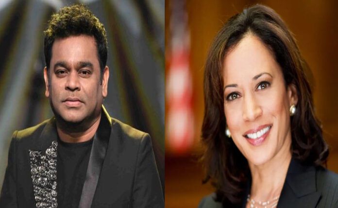 AR Rahman supported Kamala Harris, recorded a 30-minute video song