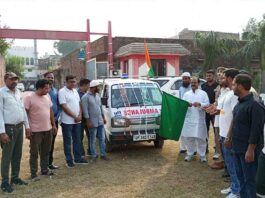 Free ambulance service started in Sambhal