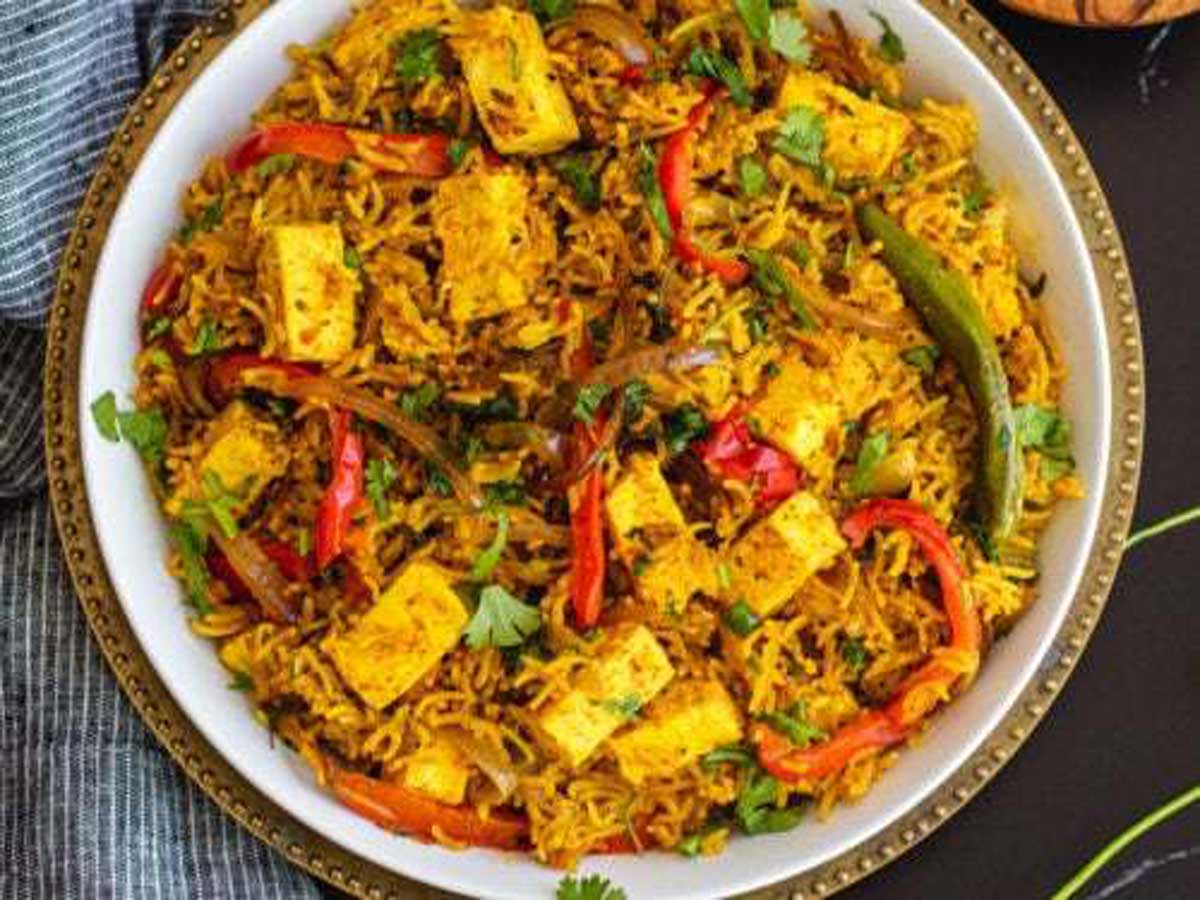 Achaari Paneer Pulao Recipe A delicious blend of Indian spices and comfort food 2 1