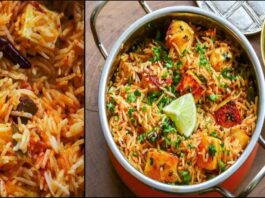 Achaari Paneer Pulao Recipe A delicious blend of Indian spices and comfort food