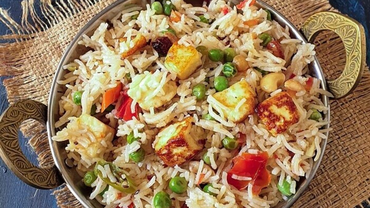 Achaari Paneer Pulao Recipe A delicious blend of Indian spices and comfort food