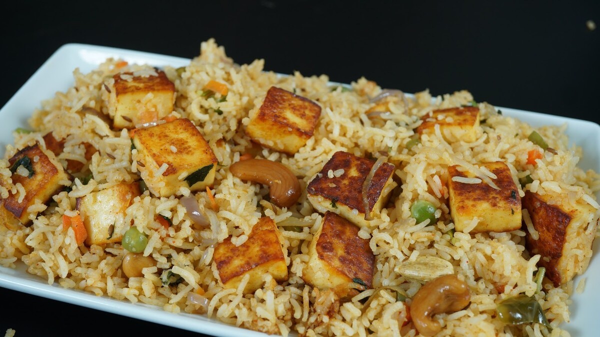 Achaari Paneer Pulao Recipe A delicious blend of Indian spices and comfort food