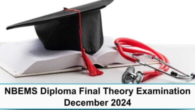 Application invited for NBEMS Baby Final Theory December Exam 2024