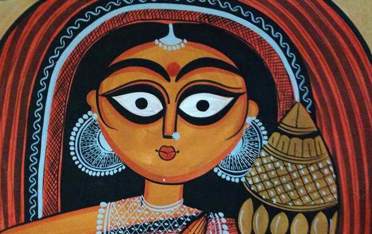 Bengal Patachitra is a traditional scroll painting art of Bengal