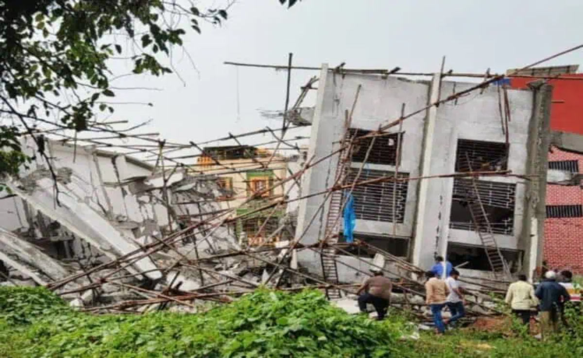 Building collapse in Bengaluru illegal, will take action: DK Shivakumar