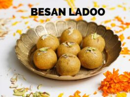 Besan Laddu Recipe a traditional Indian sweet"