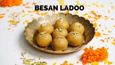 Besan Laddu Recipe a traditional Indian sweet"