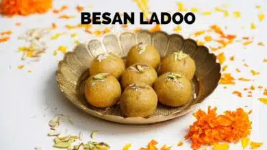 Besan Laddu Recipe a traditional Indian sweet"