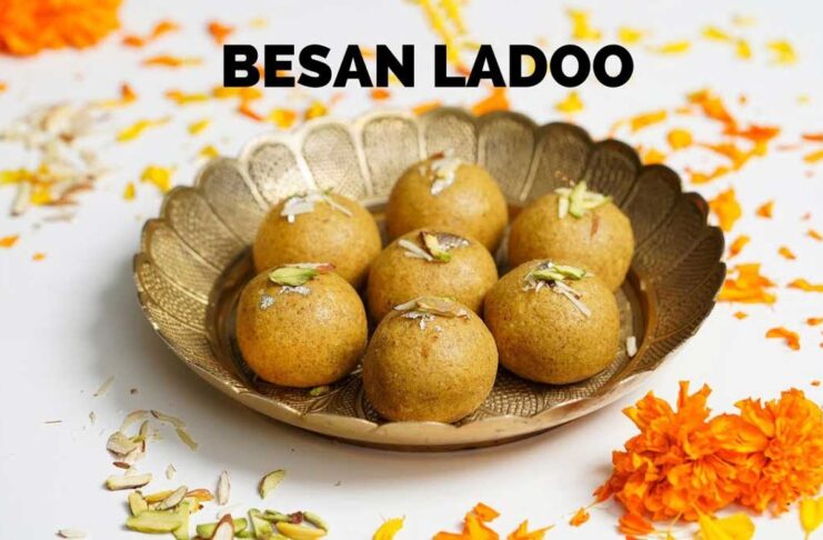 Besan Laddu Recipe a traditional Indian sweet"