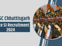 CGPSC SI Recruitment 2024: Registration Begins, Check Steps To Apply