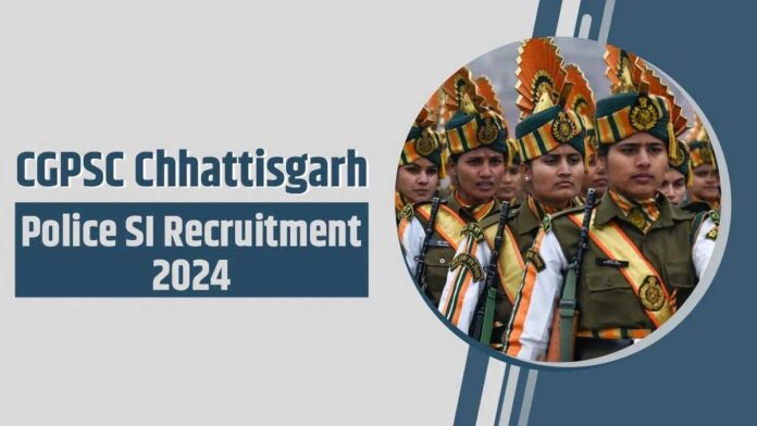 CGPSC SI Recruitment 2024: Registration Begins, Check Steps To Apply