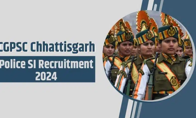 CGPSC SI Recruitment 2024: Registration Begins, Check Steps To Apply