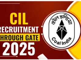 CIL announces vacancies for 640 trainee posts through GATE 2025