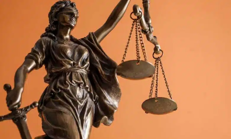 Changes in the statue of National Goddess of Justice