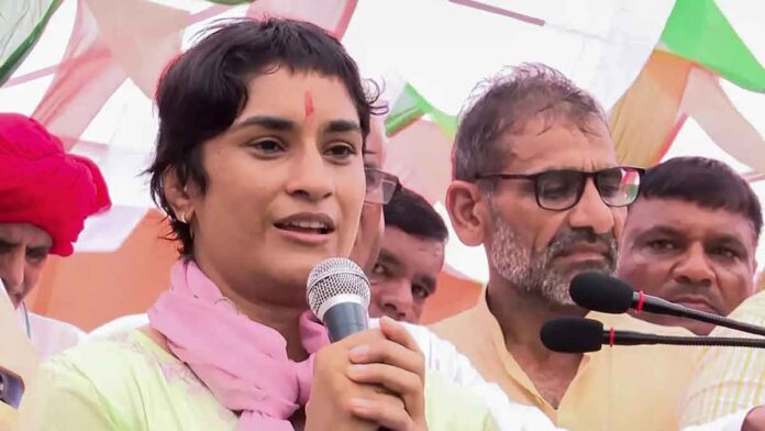 Congress MLA Vinesh Phogat said I will become a true MLA after taking oath in the Assembly