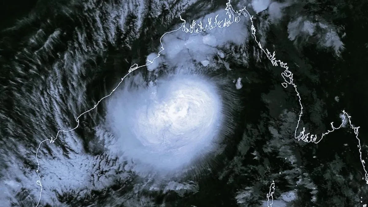 Cyclone Dana Heavy Rainfall in Odisha