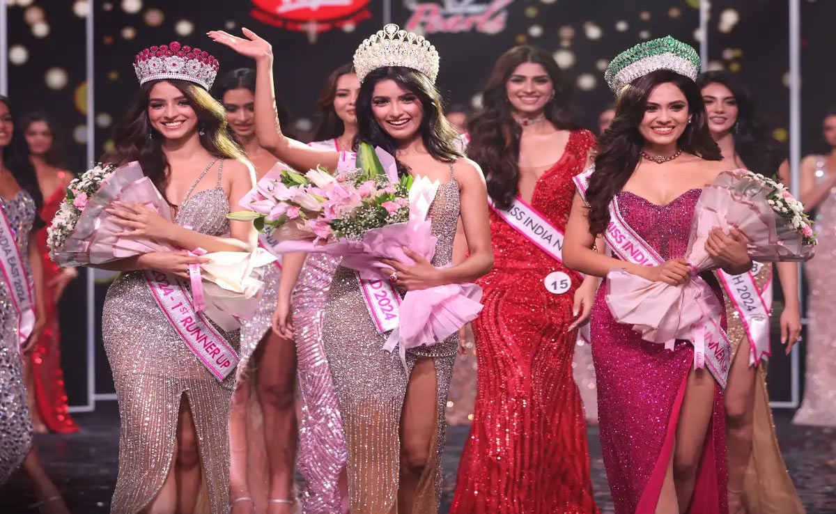 Nikita Porwal of Madhya Pradesh becomes the winner of Femina Miss India 2024