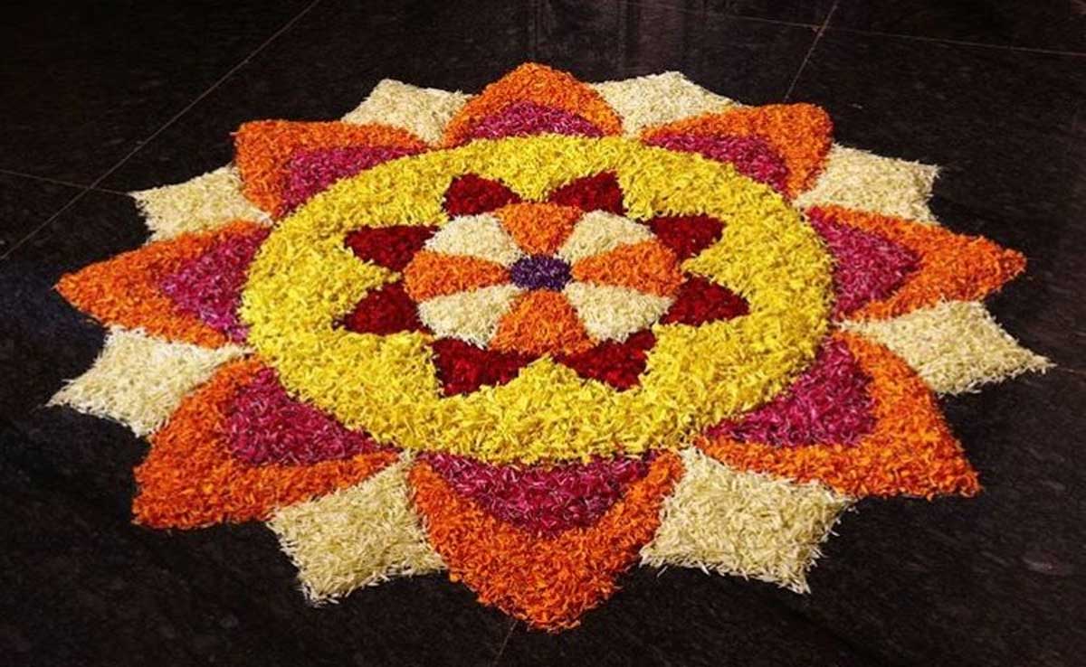 Latest Rangoli designs for Diwali