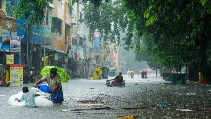 Heavy rain warning in Tamil Nadu