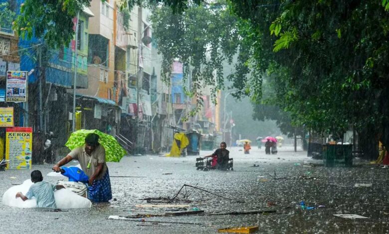 Heavy rain warning in Tamil Nadu