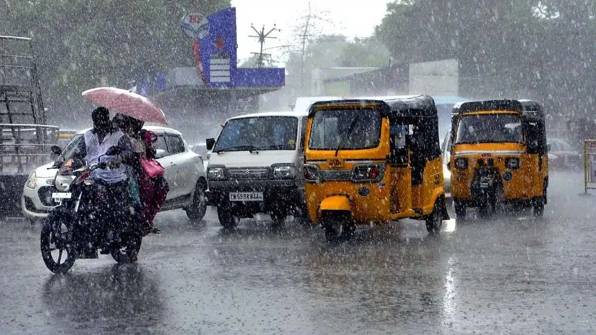 IMD warns of heavy rains and thunderstorms in Tamil Nadu