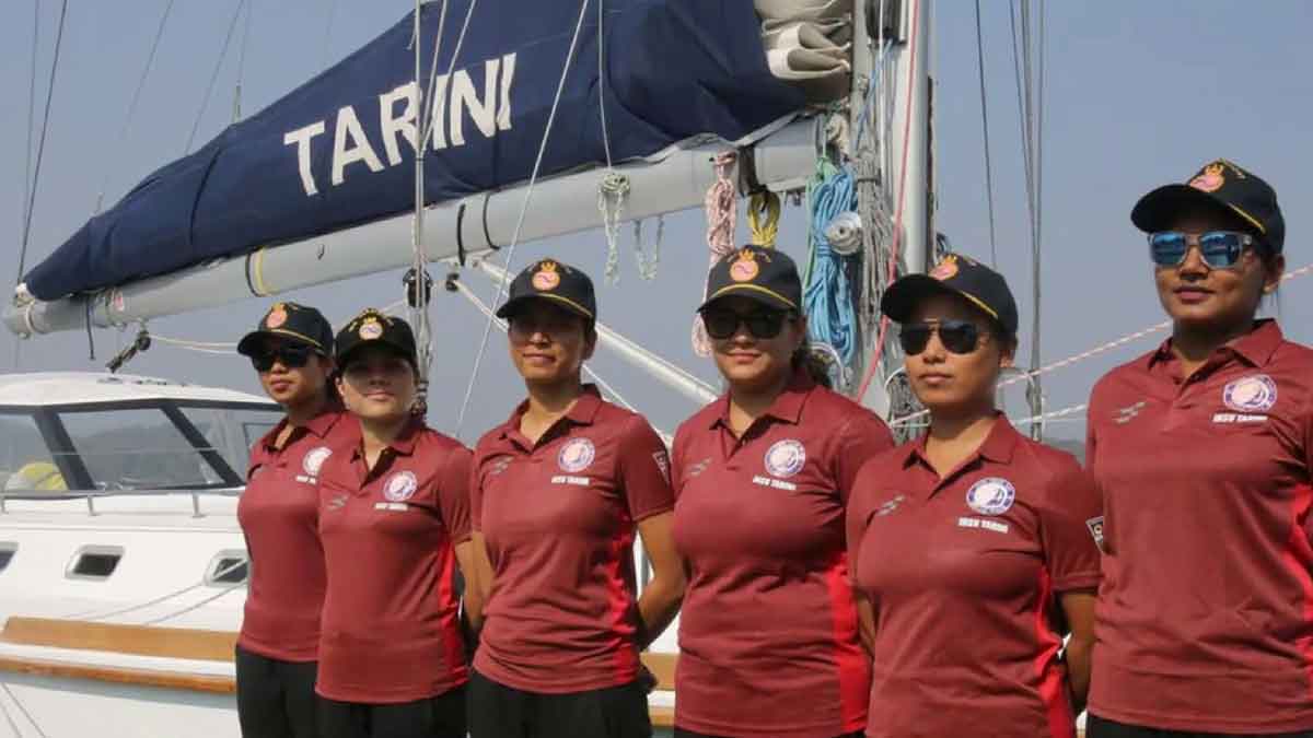 INSV Tarini Headed For Navika Sagar Parikrama II