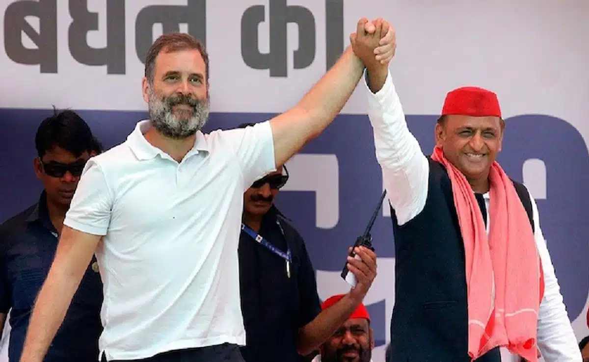 UP: Congress candidate will contest by-elections from SP's bicycle symbol - Akhilesh Yadav