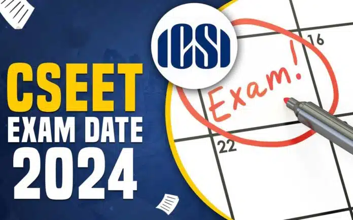 Instructions to Candidates for CSEET 2024 Company Secretary November Exam