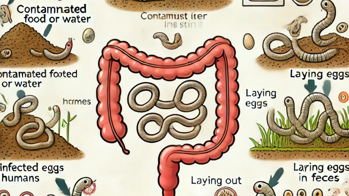 Detailed information about intestinal worms?