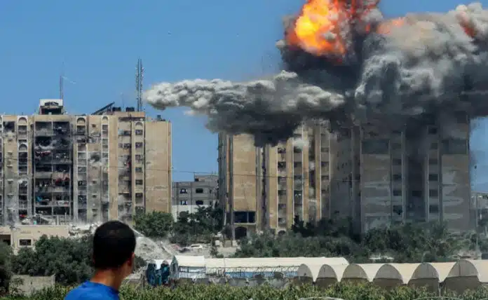 55 people killed, many injured in Israeli attack on residential building in Gaza