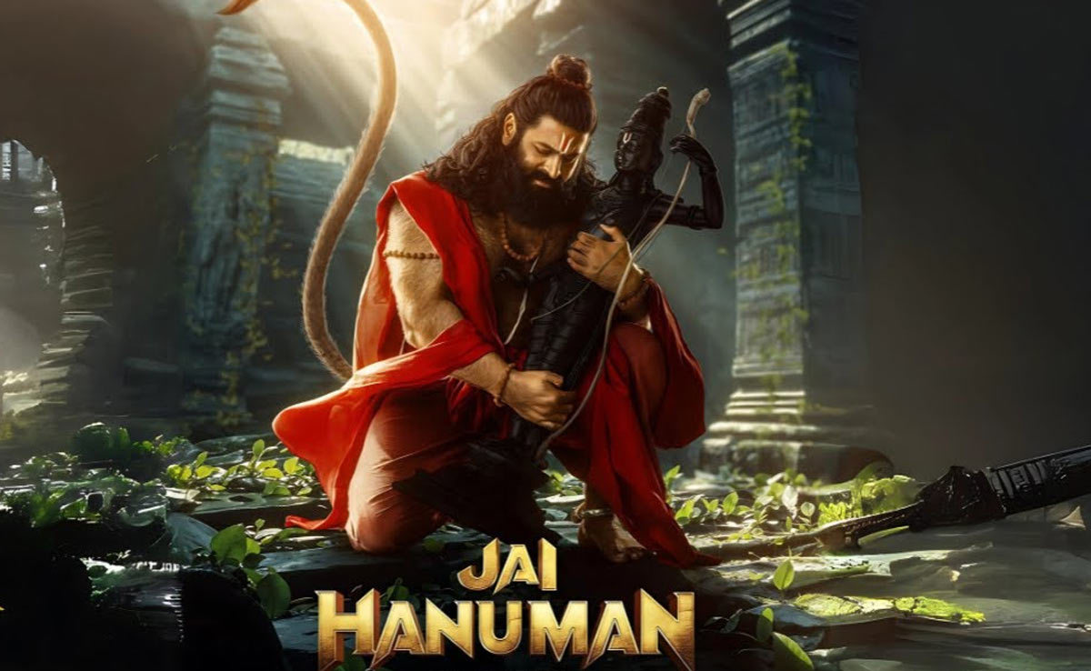 Jai Hanuman: Kantara star Rishabh Shetty shines as Hanuman in Hanuman sequel, first poster released