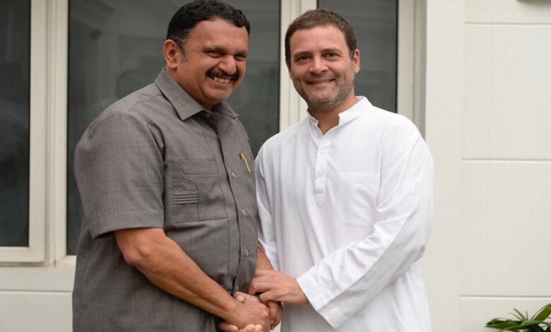 Palakkad District Congress recommends K Muraleedharan as candidate for by-election.